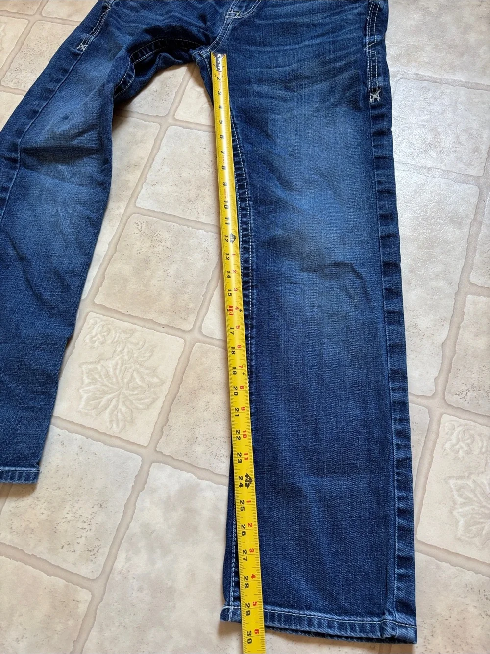 Ariat M7 Silverton Coltrane Slim Fit Straight Leg Jeans Mens 30x30 Dark Denim